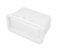 OUNONA Boîte de Rangement avec Couvercle en Pp Organise Efficacement la Buanderie pour 60 Perles de Lessive Blanche Design Élégant et Minimaliste