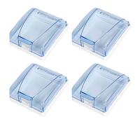 OUNONA Boîtier de Protection Électrique Étanche en PC Solide Passage de Câble 90° pour Interrupteur Type 86 Salle de Bain Salon Balcon 114 X 10 X 41 CM