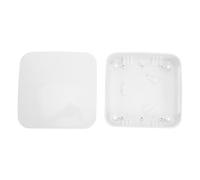 OUNONA Boîtier de Rangement pour Routeur Wi-FI Mural en Plastique Robuste Compact et Compatible Étagère Murale pour Équipement Réseau Domestique Solution Pratique pour Organiser et