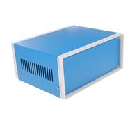 OUNONA Boîtier Métallique de Projet Électronique avec Surface Mate Boîtier de Jonction DIY Robuste pour Terminaux Capteurs et Dispositifs de Mesure Remplaçant et Sécurisé