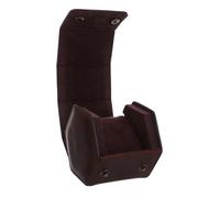 OUNONA Boîtier Montre Cuir Hexagonal Vintage Étui de Voyage Unique pour Montre avec Défense Anti-poussière et Rangement Élégant pour Anniversaire et Noël