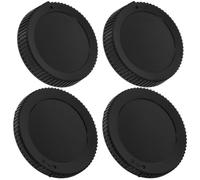 OUNONA Bouchons d'objectif pour Appareil Photo série Z Protection Anti-Rayures lentille Avant et arrière Installation Facile Accessoires caméra Noir 4 pcs