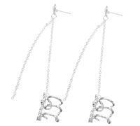OUNONA Boucles Oreilles avec Clips Décorés pour Filles Adolescentes Légères et Élégantes Boucle Oreille Clip Fantaisie pour Style Formel et Décontracté
