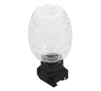 OUNONA Bouteille de Perles en Plastique Rechargeable 10 Pièces Mini Bouteilles Transparentes Étui à Perles avec Couvercle pour Jouets de Tir à Billes