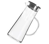 OUNONA Bouteille D'eau en Verre Borosilicate Haute Capacité 1450ml Surface Lisse et Finition Soignée Cuisine et Salon
