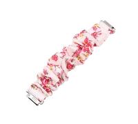 OUNONA Bracelet de Montre Élastique en Tissu Rose, Accessoire de Remplacement, Design Élastiques, Port Quotidien, Compatible avec Samsung