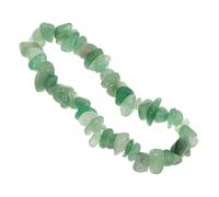 OUNONA Bracelet en Pierre Naturelle Vert D’est de Chine, Perles Lisses Réglables pour Femme, Bijou Bohème Élégant, Accessoire Décoratif de Poignet, Présent Mode Féminine