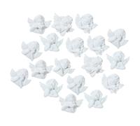 OUNONA Breloques Anges Miniatures Résine 18 Pièces Style Varié pour Décoration Coque Téléphone Portable Style Aléatoire