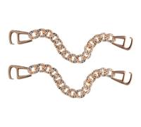OUNONA Breloques pour Chaussures en d'Aluminium Décorations de Chaînes de Chaussures Accessoires de Mode pour Femmes Faciles à Utiliser pour Baskets et Sandales