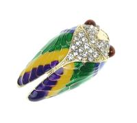 OUNONA Broche Cigale Élégante En Alliage, Broche Décorative Pour Robe Et Vêtements, Accessoire De Mode Polyvalent Pour Mariage, Fêtes Et Cérémonies