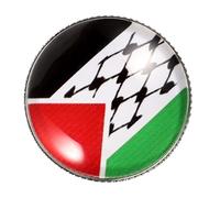 OUNONA Broche Drapeau Palestine Métallique Épinglette Polyvalente Homme Accessoires Paquet Vêtements Insigne Patriotique Petit Format
