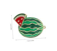 OUNONA Broche Émail Pastèque Maladresse pour Vêtements et Sacs à Dos Accessoire Été Fun et pour Femmes et