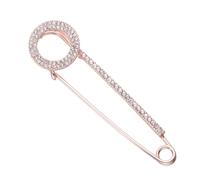 OUNONA Broche Épingle à Nourrice Alliage avec Cristaux et Ornement Accessoire Mode pour Femmes Décoration Élégante pour Tenues et Fêtes