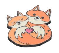 OUNONA Broche Renard Créatif Pour Femme Broche Animale Mignonne and Stylée Accessoire Cadeau Saint-valentin Pin Et Facile à Porter Pour Vêtements Et Sacs