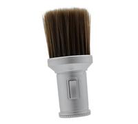 OUNONA Brosse à Cheveux Cassée Professionnelle Taille Standard Pour Hommes Nettoyage Barbe Salon Coiffure Plumeau Solide Argenté