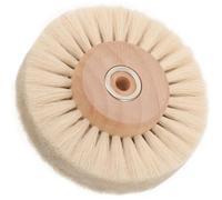 OUNONA Brosse à Polir à Noyau Bois pour Perceuse Brosse Multi-rangs Réutilisable pour Nettoyage et Ponçage des Crevasses de Pierre et Élimination Rouille