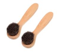 OUNONA Brosse Exfoliante en Bois Visage 2Pcs Brosse Nettoyante en Outil de Soin Visage Douce et Sûre Nettoyage Domestique