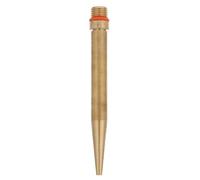 OUNONA Buses à colle en cuivre pour colle thermofusible - Embouts à visser à pointe fine - 2,0 x 100 mm - Projets d'artisanat, réparations, application d'adhésif