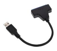 OUNONA Câble Convertisseur 2,5 Pouces USB 3.0 pour Disque Dur Externe SSD et Disque de Stockage, Adaptateur Transfert de Données Haute Vitesse 6 Gb/s, Compatible Sauvegarde