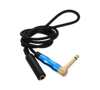 OUNONA Câble Jack Audio Femelle 1m Connecteurs Droits Angle Droit, Transmission Haute Fidélité, Câble en Cuivre Tressé pour Prolongation Audio