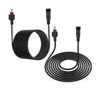 OUNONA Câble Rallonge Dc Étanche pour Pompe à Eau Solaire et Éclairage Extérieur Double Tension Transmission Stable et Résistance Aux Intempéries pour