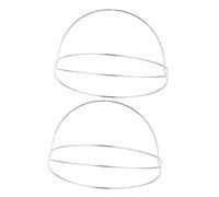 OUNONA Cadre De Couronne Diy 2pcs Base De Coiffure En Fer Pour Coiffure Et Décoration Accessoire De Mariage Bandeau Élégant Taille Unique Pour Fêtes Et Concours De Beauté