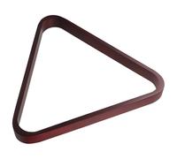 OUNONA Cadre Triangle en Bois Massif pour Billard Anglais, Accessoire Portable et Précis pour Clubs de Billard et Cadres Professionnels