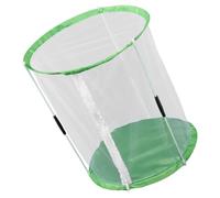 OUNONA Cage à Insectes Cylindrique en Polyester Filet Respirant, Habitat Visible pour Observation des Lépidoptères et Petits Animaux en Extérieur