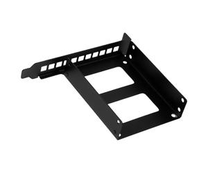 OUNONA Cage de Disque Dur Mécanique Support de Montage en Métal pour Emplacement Pci, Installation Facile, Noir, pour Châssis d'Ordinateur Pleine Hauteur