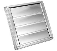 OUNONA Capot de Ventilation Murale Extérieure Acier Inoxydable Extraction Air et Pratique pour Conduit de Hotte Ventilation Cuisine et Salle de Bain Installation Facile Complet