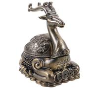 OUNONA Cendrier Vintage avec Sculpture De Cerf Cendrier Intérieur Extérieur pour Cigarettes Et Cigares pour Usage Domestique Et Terrasse