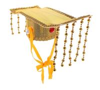 OUNONA Chapeau d'Empereur Antique Accessoire de Cosplay Traditionnel Costume Chinois Fête Jeu de Rôle 1 Pièce