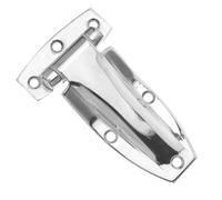 OUNONA Charnière de Porte en Acier Inoxydable Robuste pour Camion Fourgon Charnières Extérieures pour Portes Arrière Résistance aux Intempéries Rotation Fluide Compatible Conteneurs