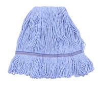 OUNONA Chiffon de Nettoyage Coton pour Balai Tête de Serpillière Absorbante Remplacement Pratique pour Sols Bois Carrelage et Salle de Bain Usage Quotidien Bleu