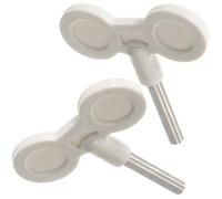 OUNONA e Remontage pour Boîte à Musique en Métal Blanc, Lot de 2 Pièces, Mécanisme de Remontage pour Réparer et Restaurer des Boîtes à Musique Anciennes