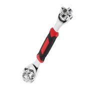 OUNONA Clé Multifonction Compacte avec Tête Rotative Clé pour Boulons Outil de Réparation Pratique et