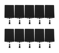 OUNONA Clips Affichage à Double Tête Mini Tableau Noir A5 Réutilisable Lot de 10 pour Étiquettes de Produits Alimentaires et Paniers
