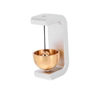 OUNONA Cloche de Porte Magnétique Cuivre et Fer Sonnette Entrée Rétro pour Maison et Boutique Design Élégant avec Agréable Fixation Aimantée et Ruban Adhésif Double-Face Alerte Ouverture
