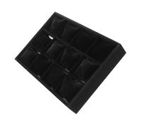 OUNONA Coffret de Présentation pour Montre de Poche Support pour Bracelet Organisateur de Bijoux avec Coussins Plateau Empilable pour Rangement