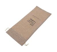 OUNONA Coffret vin Rouge Sacs de Bouteille de vin Bouteilles de fête Carton Pochette de de de Housse de de décorative Lin Coffee