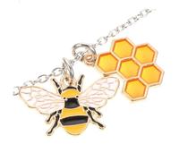 OUNONA Collier Pendentif Nid Abeille Délicat pour Femme Design Ruche Créatif Alliage Style Élégant et Unique Accessoire Quotidien Confortable