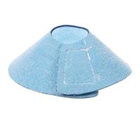 OUNONA Collier pour Oiseau Conique Protecteur Cou Anti-Morsure en Cuir Microfibre Simple Design Taille L pour Récupération de Blessure chez Perroquets et Oiseaux de Compagnie