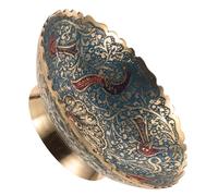OUNONA Coupe D'autel en Laiton Bol D'offrande d'eau Bouddhiste Tasse d'eau De Fleur De Lotus Bougeoir Tasse De Culte Tibétain pour La Rituel D'autel Décoration De Bavure