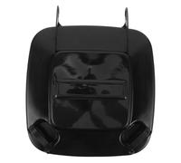 OUNONA Couvercle de Poubelle Extérieur 50 L en Plastique Noir Étanche Résistant aux Intempéries Anti-Odeurs Couvercle Rabattable de Rechange pour Conteneur de Recyclage et Poubelle