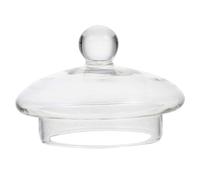 OUNONA Couvercle De Théière En Verre Résistant À La Chaleur 2.56In Accessoire De Remplacement Pour Bouilloire À Thé Transparent Pratique Pour Famille Fêtes Et Camping