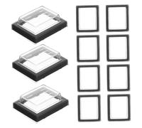 OUNONA Couvercle d'Interrupteur à Bascule LED 15Pcs Couvercle de Bouton Poussoir Protecteur d'Alimentation Équipement Électrique Plastique Imperméable Accessoire Pratique