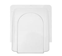 OUNONA Couvercle pour Sonnette de Porte Couvercles de Sonnette en Plastique Pvc Anti-pluie pour Machines de Pointage et Lecteurs D’empreintes, Installation Facile, Extérieur