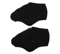 OUNONA Couvre-Patins à Glace en Néoprène Noir 2pcs pour Patins à Glace et Roller, Respirant et Résistant à la Déchirure, pour Entraînement et Patinage Artistique Taille 39-44
