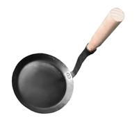 OUNONA Cuillère Bois pour Cuisine avec Manche Ustensile Antiadhésif Léger pour Friture et Snacks Outil Pratique pour Crêpes de Pommes de Terre et Galettes et Portable pour Usage