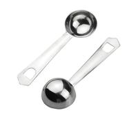 OUNONA Cuillère Doseuse 20Ml en Acier Inoxydable pour Café Poudre de Lait et Épices Ustensile Cuisine et Robuste pour Mesurer Ingrédients
